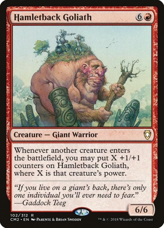 Image for Hamletback Goliath (Commander Anthology Volume II) (102) - Magic: The Gathering