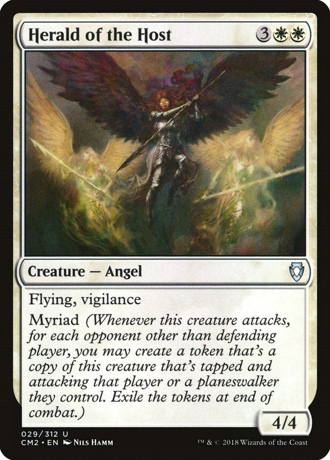 Image for Herald of the Host (Commander Anthology Volume II) (29) - Magic: The Gathering