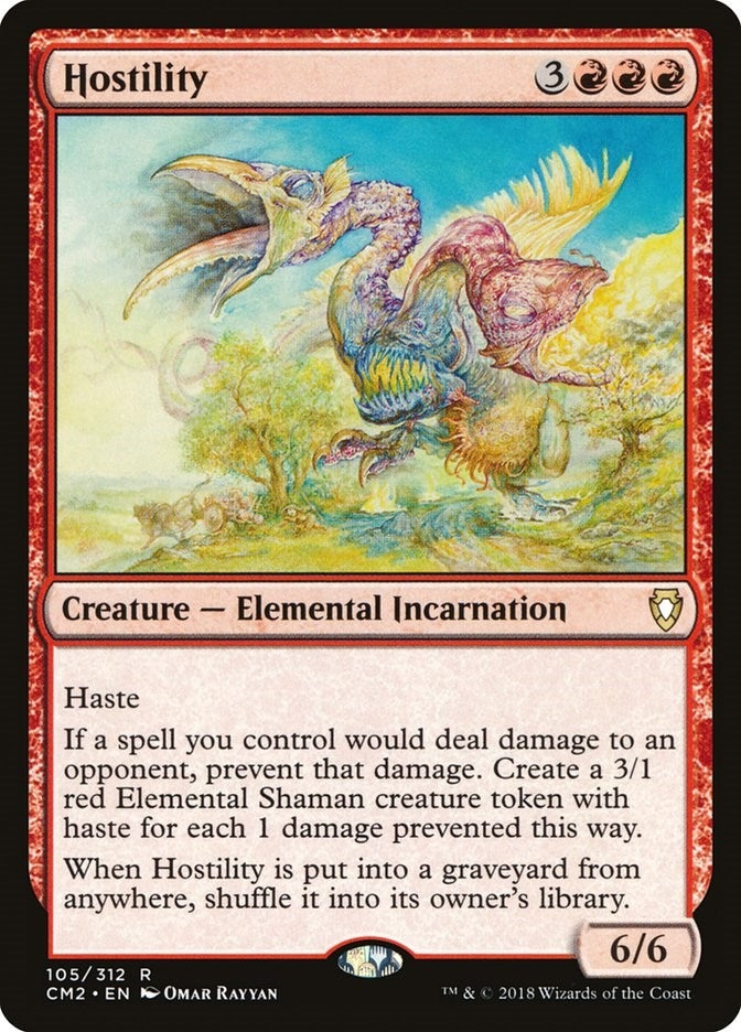 Image for Hostility (Commander Anthology Volume II) (105) - Magic: The Gathering