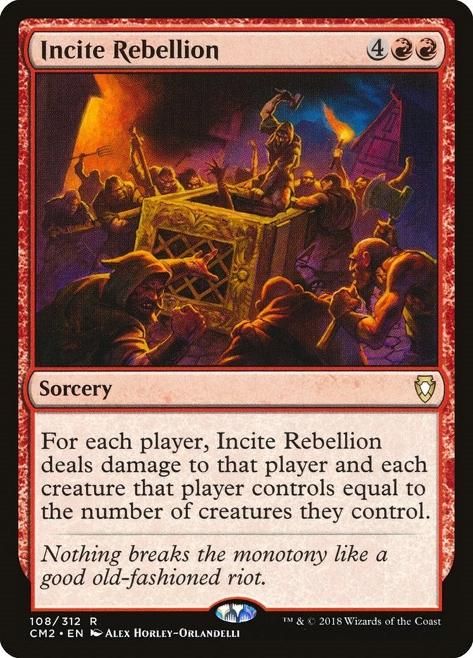 Image for Incite Rebellion (Commander Anthology Volume II) (108) - Magic: The Gathering