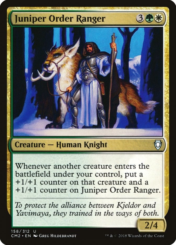 Image for Juniper Order Ranger (Commander Anthology Volume II) (158) - Magic: The Gathering