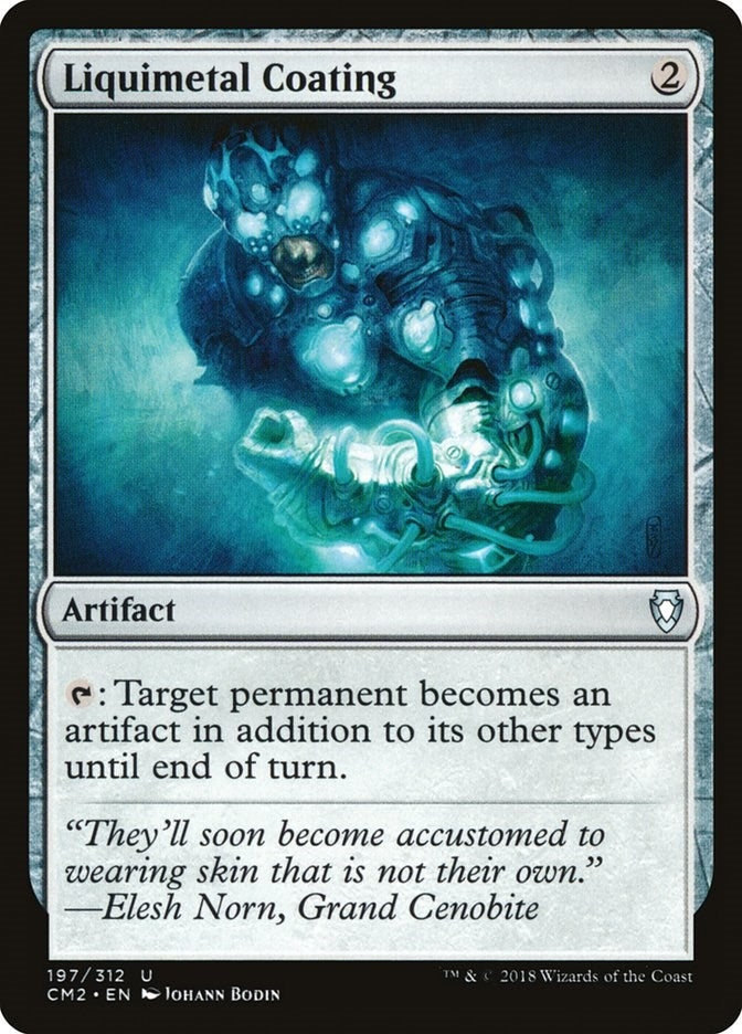 Image for Liquimetal Coating (Commander Anthology Volume II) (197) - Magic: The Gathering