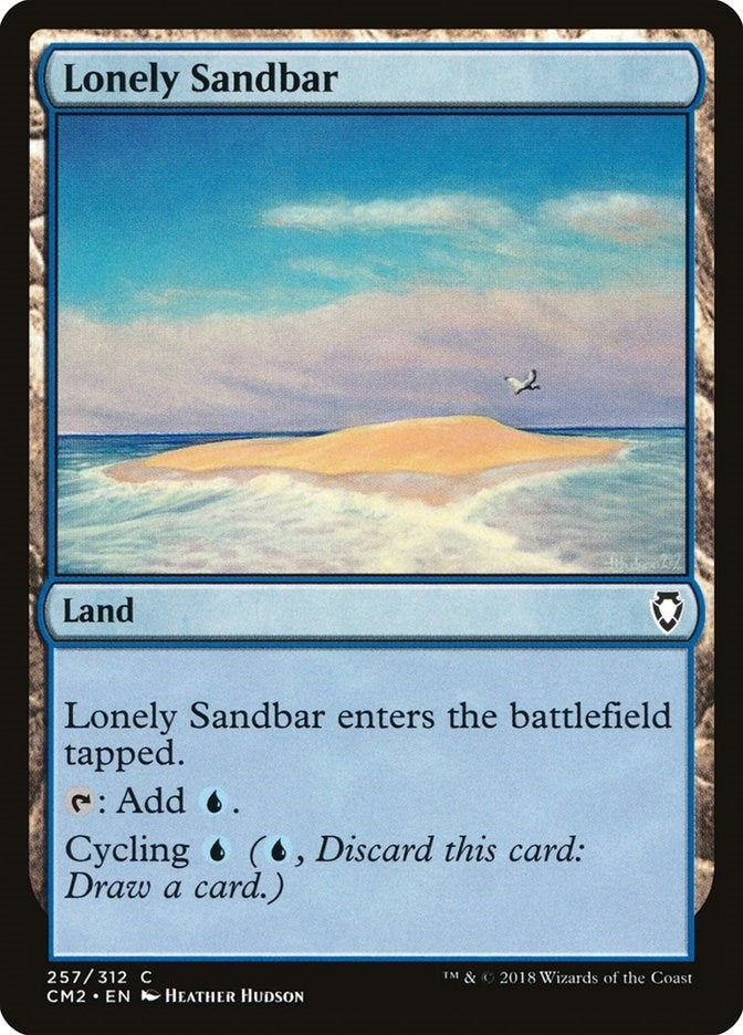 Image for Lonely Sandbar (Commander Anthology Volume II) (257) - Magic: The Gathering
