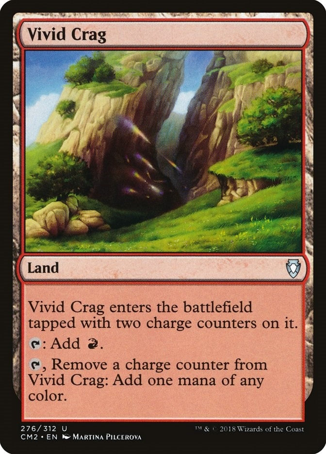 Image for Vivid Crag (Commander Anthology Volume II) (276) - Magic: The Gathering