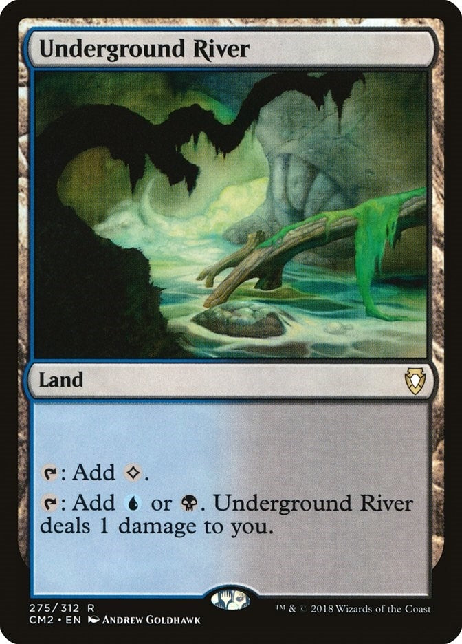 Image for Underground River (Commander Anthology Volume II) (275) - Magic: The Gathering