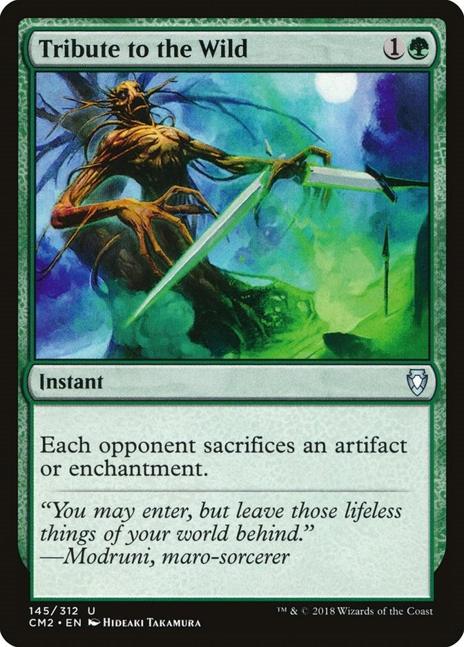 Image for Tribute to the Wild (Commander Anthology Volume II) (145) - Magic: The Gathering