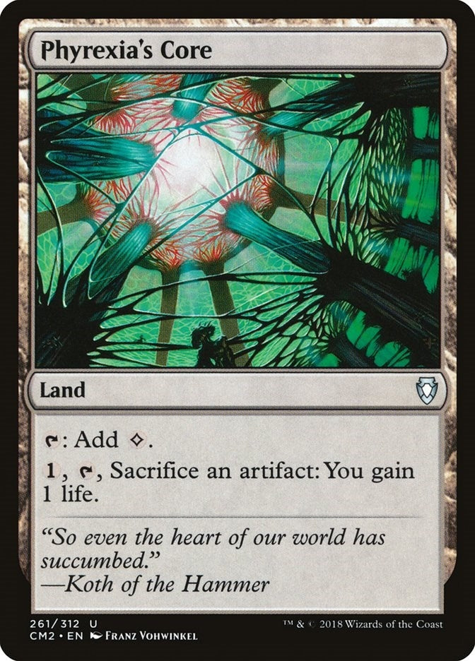 Image for Phyrexia's Core (Commander Anthology Volume II) (261) - Magic: The Gathering
