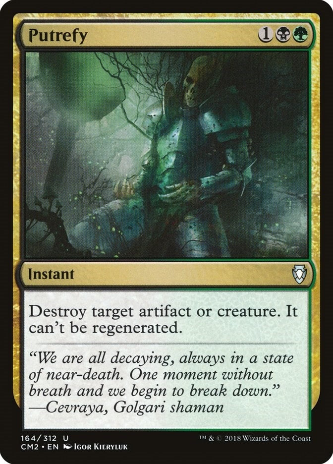 Image for Putrefy (Commander Anthology Volume II) (164) - Magic: The Gathering
