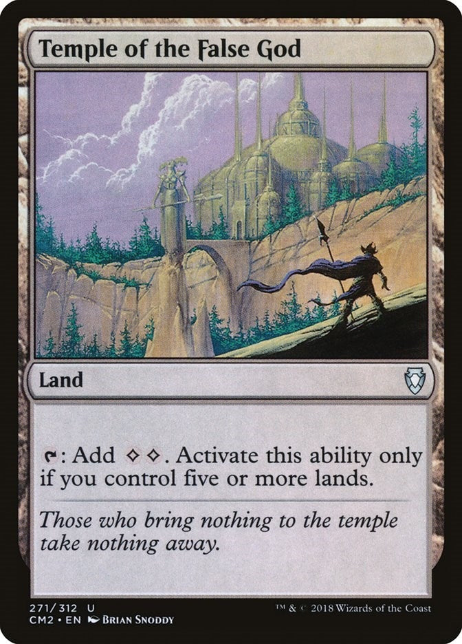 Image for Temple of the False God (271) (Commander Anthology Volume II) (271) - Magic: The Gathering