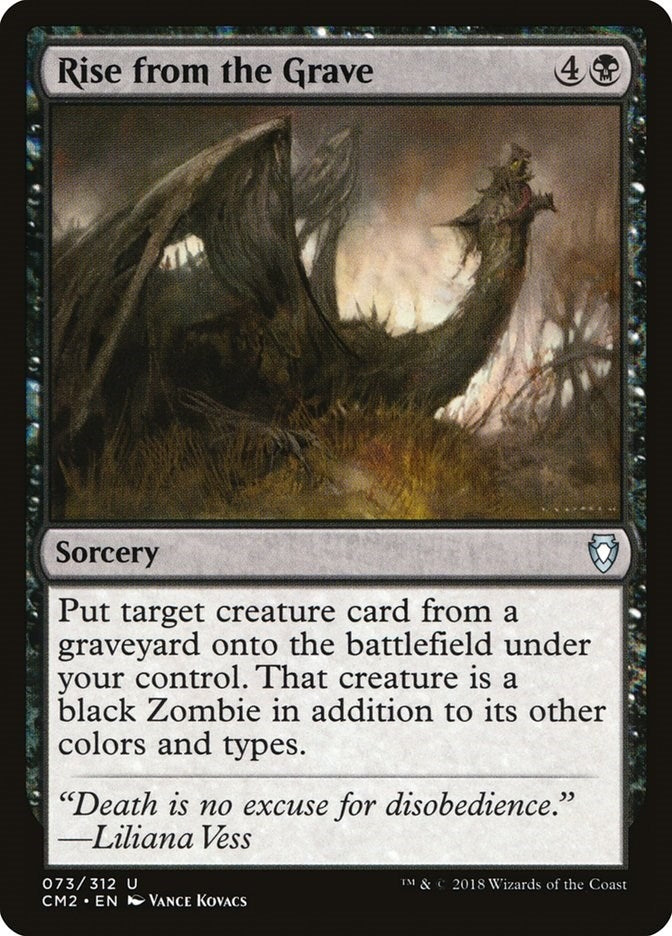 Image for Rise from the Grave (Commander Anthology Volume II) (73) - Magic: The Gathering
