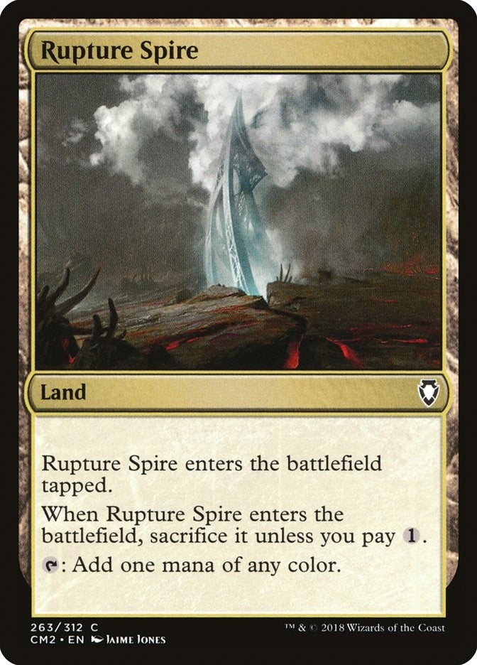 Image for Rupture Spire (Commander Anthology Volume II) (263) - Magic: The Gathering