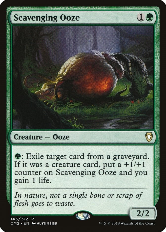 Image for Scavenging Ooze (Commander Anthology Volume II) (143) - Magic: The Gathering