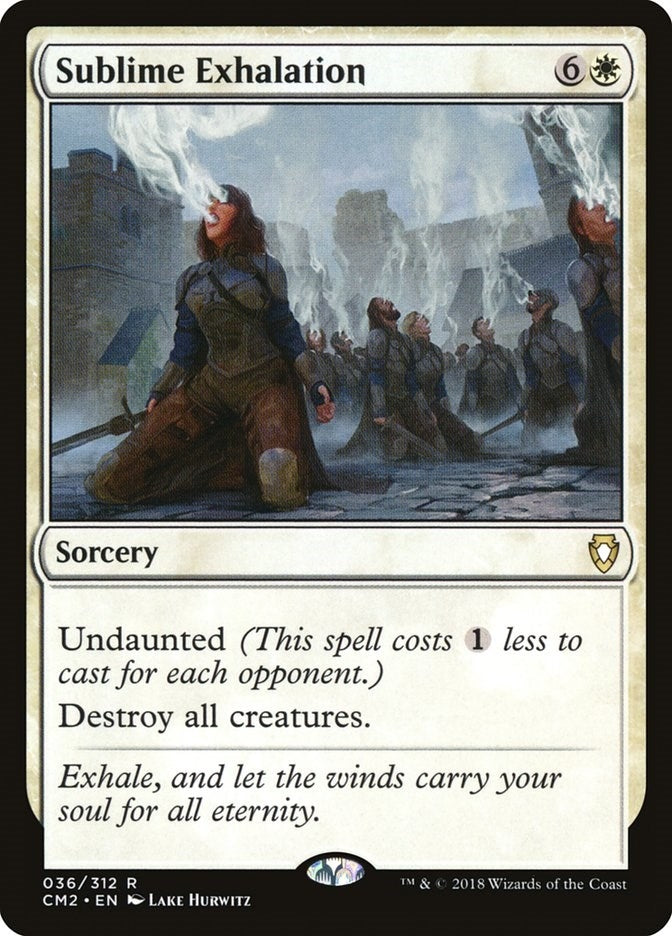 Image for Sublime Exhalation (Commander Anthology Volume II) (36) - Magic: The Gathering