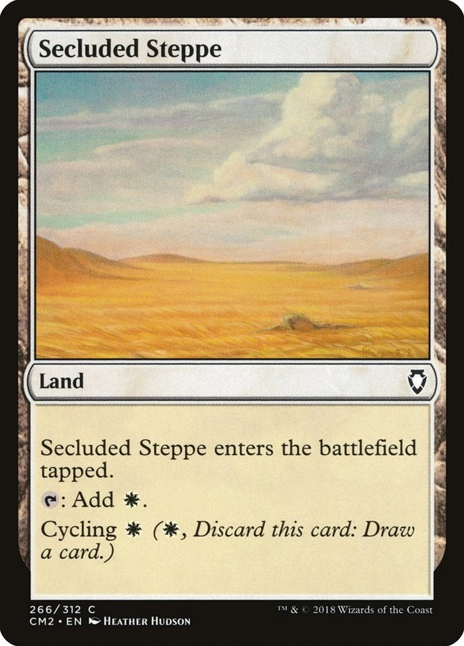 Image for Secluded Steppe (Commander Anthology Volume II) (266) - Magic: The Gathering