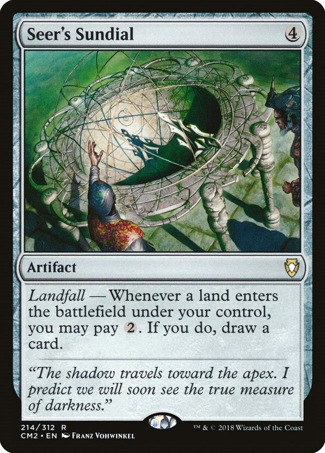Image for Seer's Sundial (Commander Anthology Volume II) (214) - Magic: The Gathering