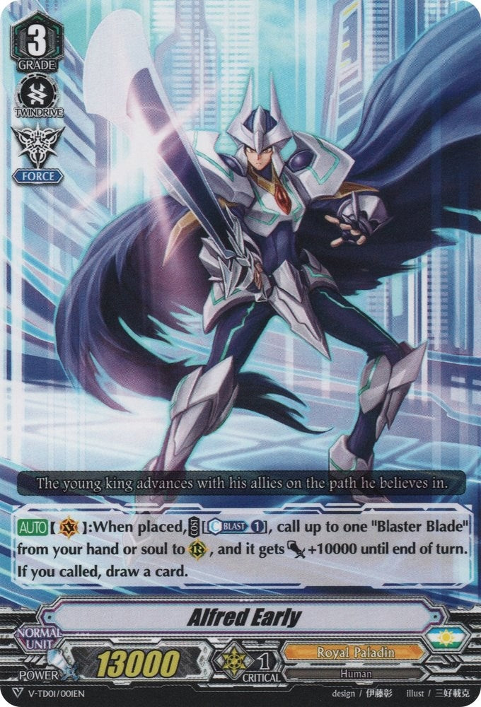Image for Alfred Early (V-TD01: Aichi Sendou) (V-TD01/001EN) - Cardfight Vanguard