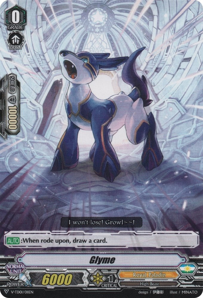Image for Glyme (V-TD01: Aichi Sendou) (V-TD01/011EN) - Cardfight Vanguard