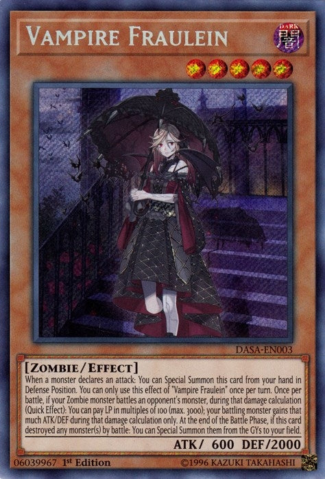 Image for Vampire Fraulein (Dark Saviors) (DASA-EN003) - YuGiOh
