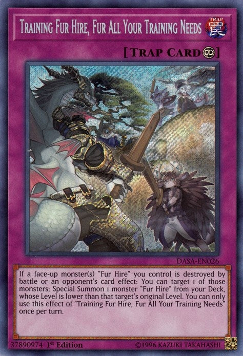 Image for Training Fur Hire, Fur All Your Training Needs (Dark Saviors) (DASA-EN026) - YuGiOh