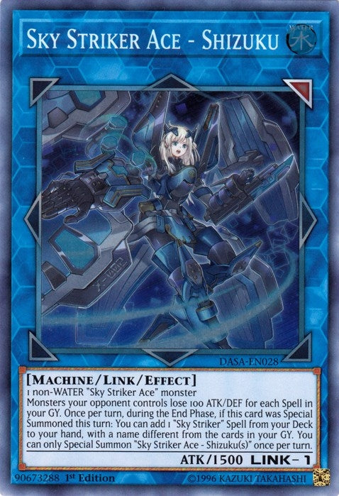 Image for Sky Striker Ace - Shizuku (Dark Saviors) (DASA-EN028) - YuGiOh