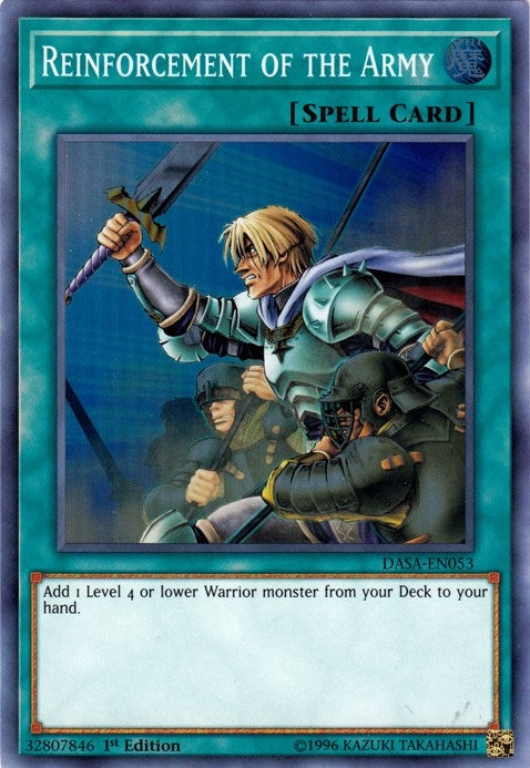 Image for Reinforcement of the Army (Dark Saviors) (DASA-EN053) - YuGiOh