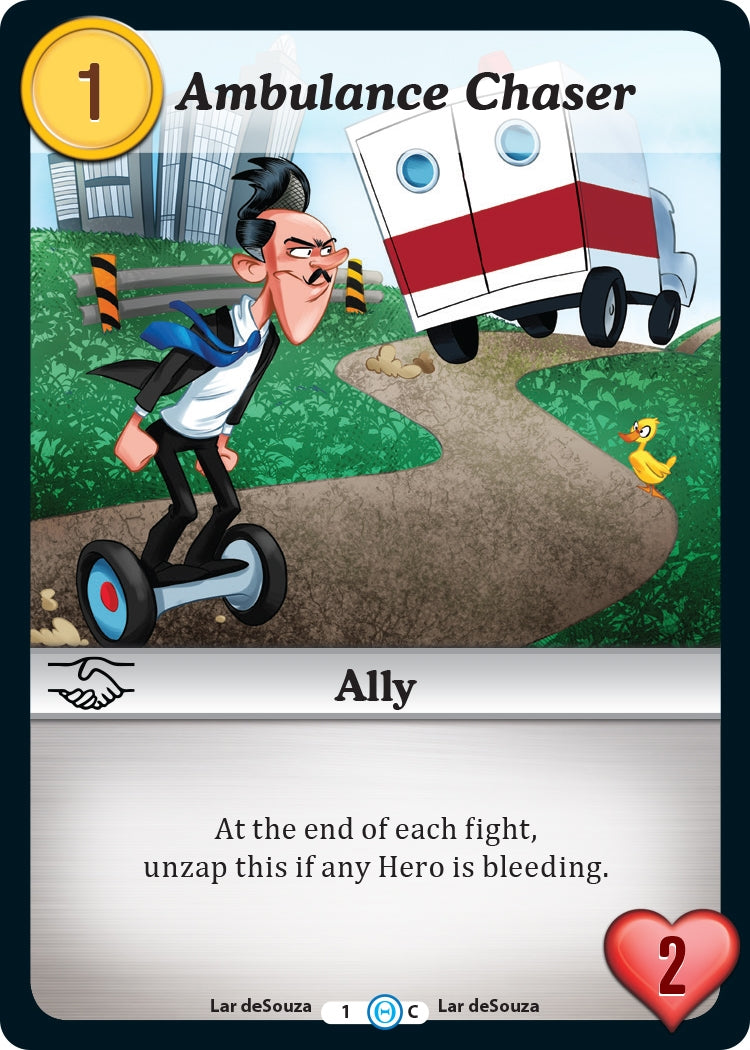 Image for Ambulance Chaser (The Desolation of Blarg) (1) - Munchkin CCG