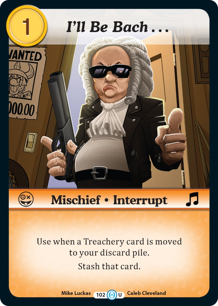 Image for I'll Be Bach... (The Desolation of Blarg) (102) - Munchkin CCG