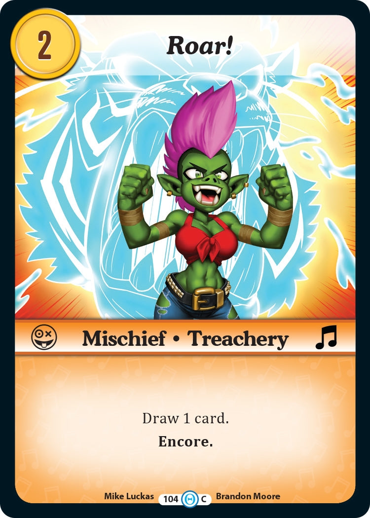 Image for Roar! (The Desolation of Blarg) (104) - Munchkin CCG