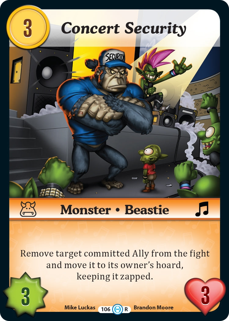 Image for Concert Security (The Desolation of Blarg) (106) - Munchkin CCG
