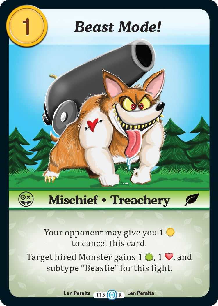 Image for Beast Mode! (The Desolation of Blarg) (115) - Munchkin CCG