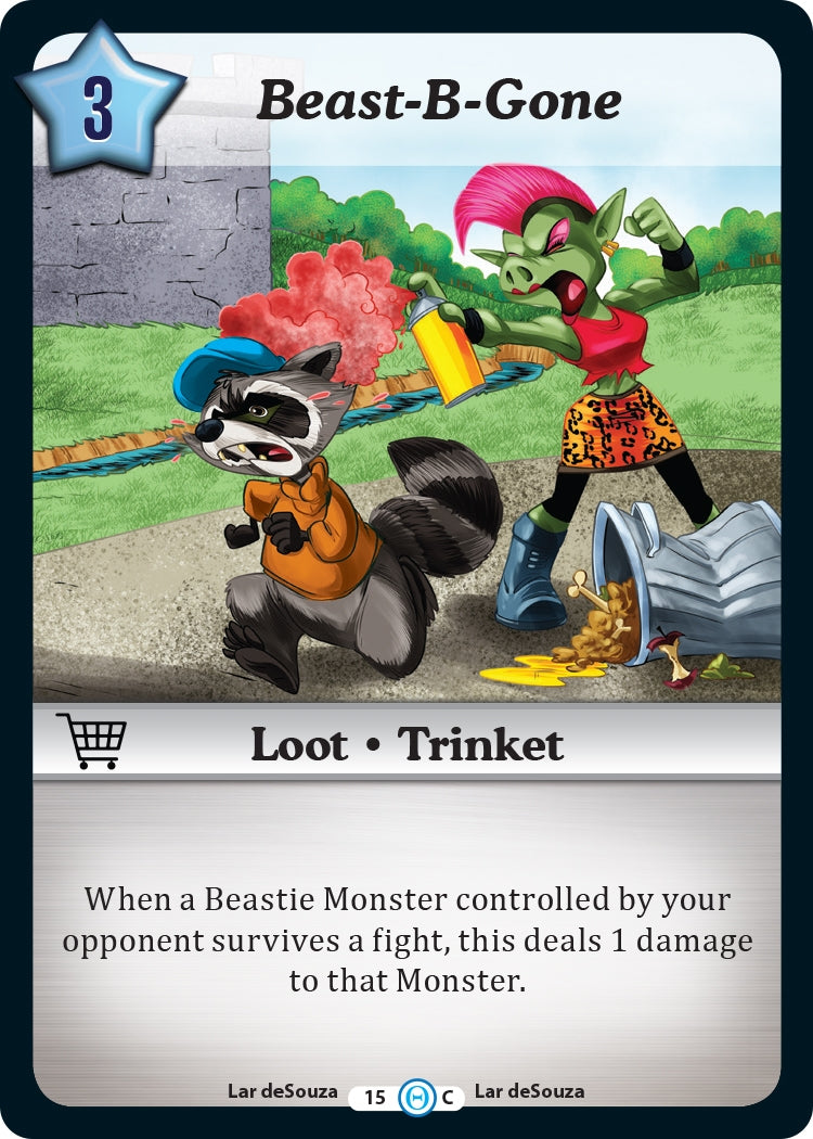 Image for Beast-B-Gone (The Desolation of Blarg) (15) - Munchkin CCG