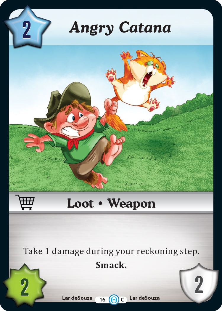 Image for Angry Catana (The Desolation of Blarg) (16) - Munchkin CCG