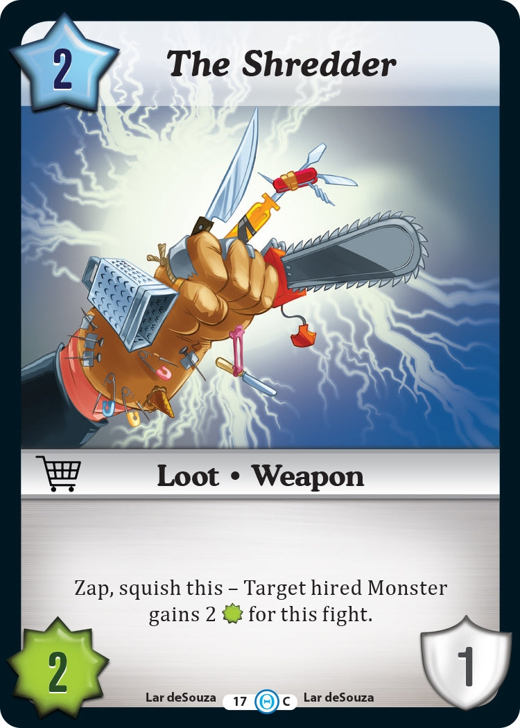 Image for The Shredder (The Desolation of Blarg) (17) - Munchkin CCG