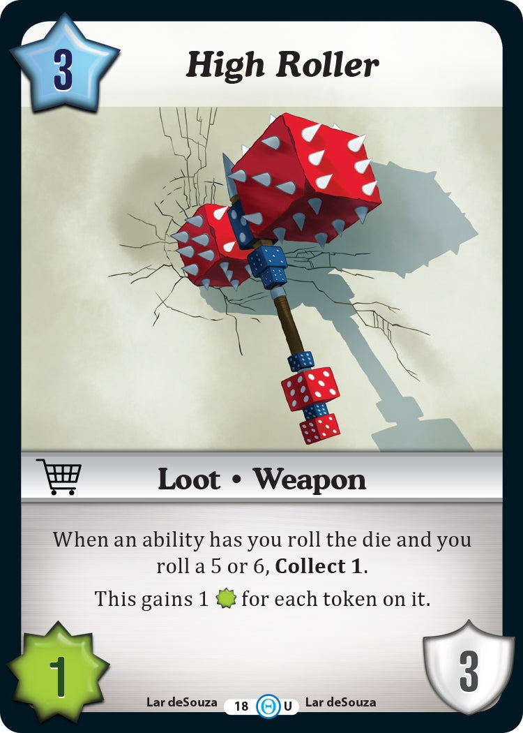 Image for High Roller (The Desolation of Blarg) (18) - Munchkin CCG
