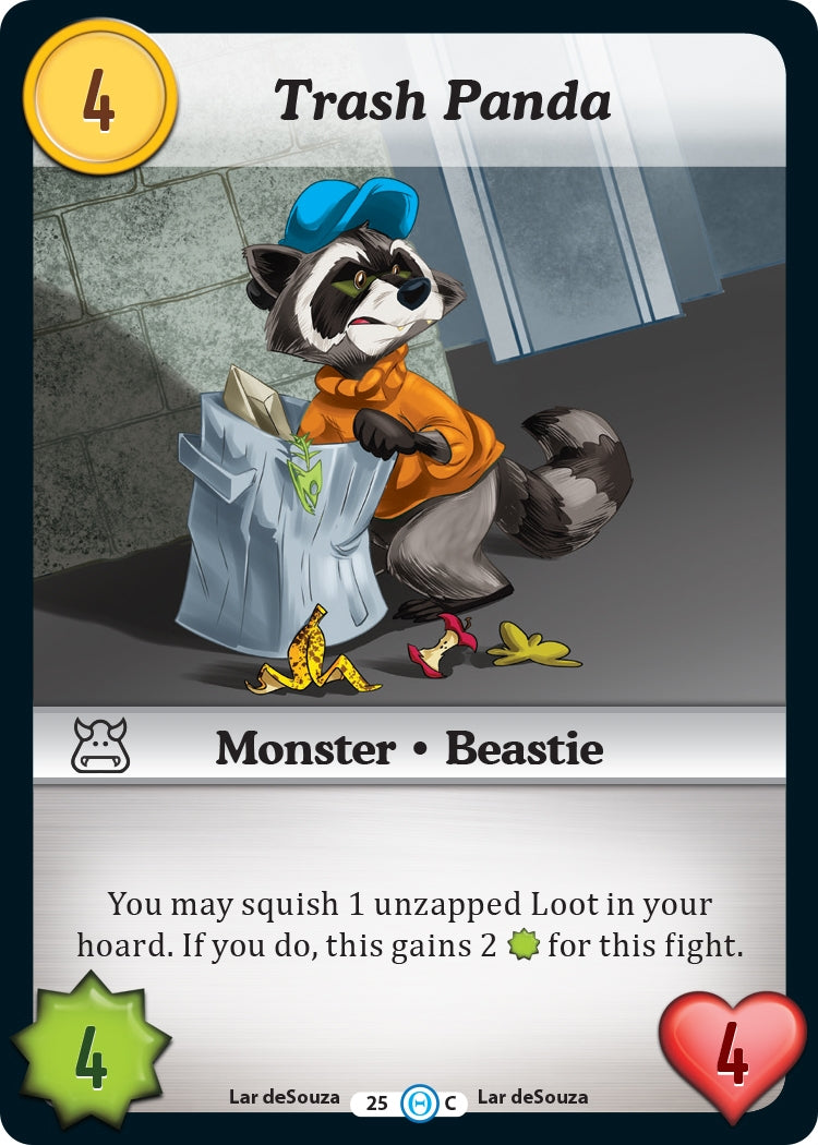 Image for Trash Panda (The Desolation of Blarg) (25) - Munchkin CCG