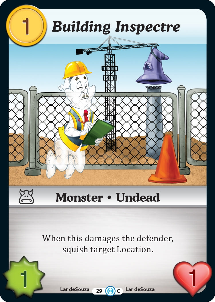 Image for Building Inspectre (The Desolation of Blarg) (29) - Munchkin CCG