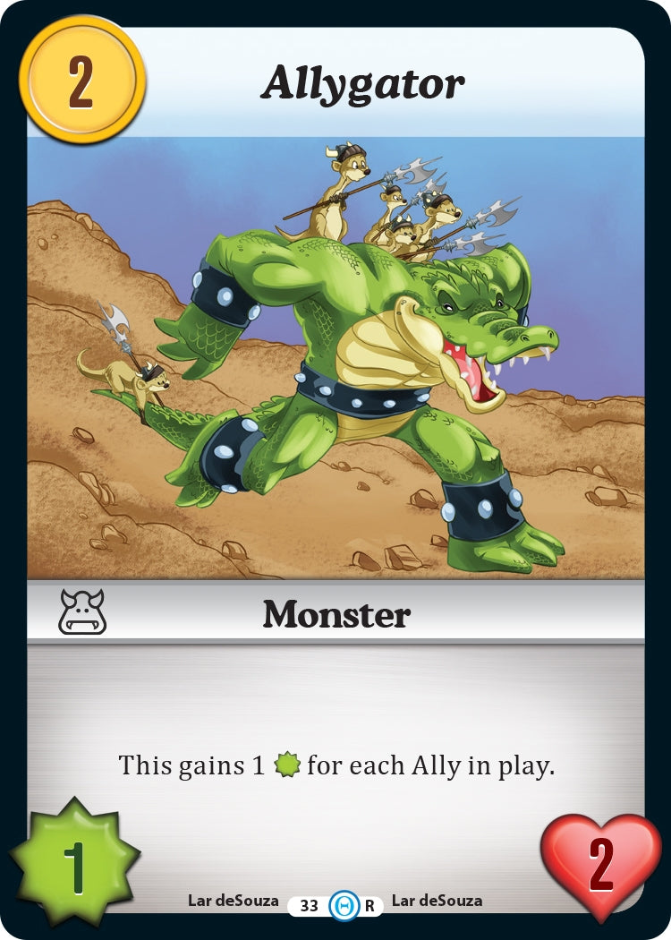 Image for Allygator (The Desolation of Blarg) (33) - Munchkin CCG