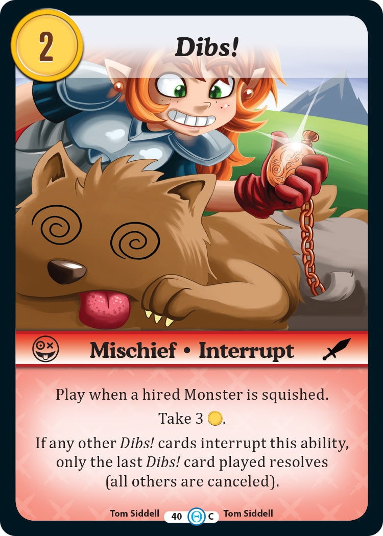Image for Dibs! (The Desolation of Blarg) (40) - Munchkin CCG