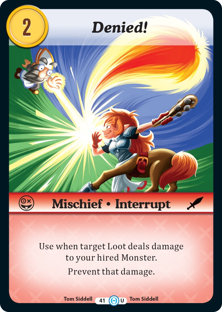 Image for Denied! (The Desolation of Blarg) (41) - Munchkin CCG