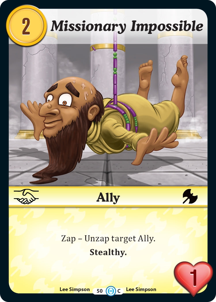 Image for Missionary Impossible (The Desolation of Blarg) (50) - Munchkin CCG