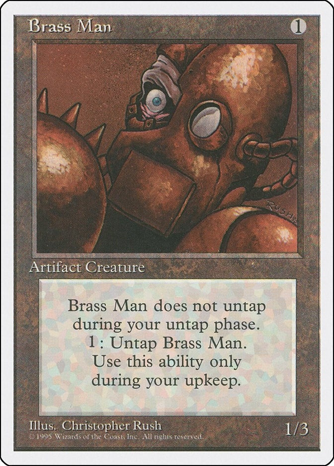 Image for Brass Man (Fourth Edition) - Magic: The Gathering