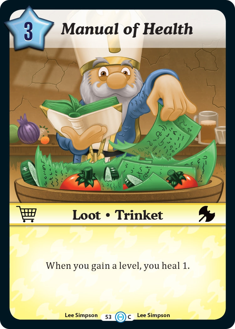 Image for Manual of Health (The Desolation of Blarg) (53) - Munchkin CCG