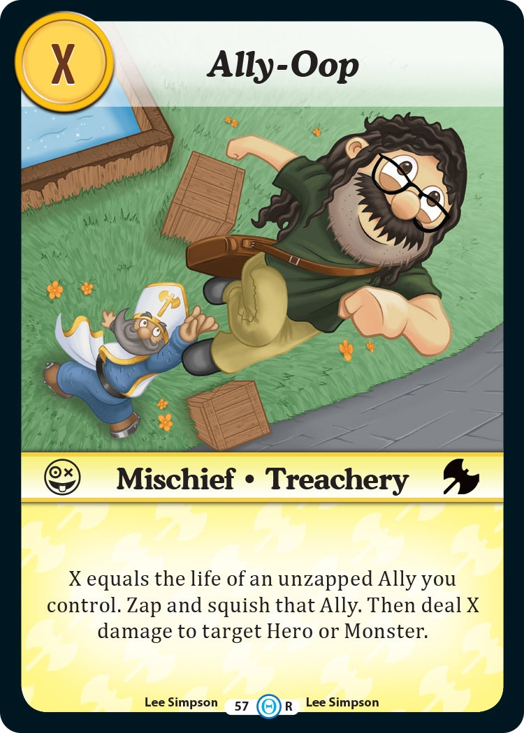 Image for Ally-Oop (The Desolation of Blarg) (57) - Munchkin CCG