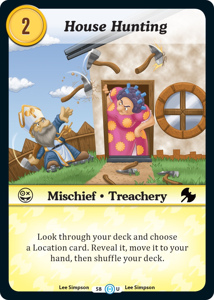 Image for House Hunting (The Desolation of Blarg) (58) - Munchkin CCG