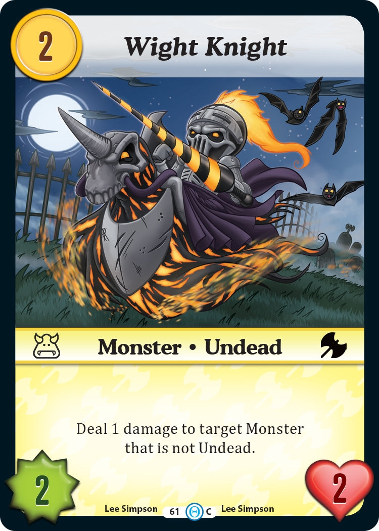Image for Wight Knight (The Desolation of Blarg) (61) - Munchkin CCG