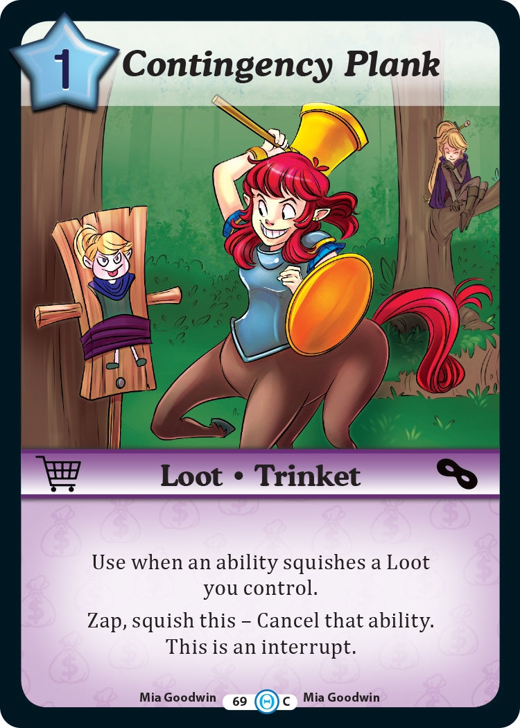 Image for Contingency Plank (The Desolation of Blarg) (69) - Munchkin CCG