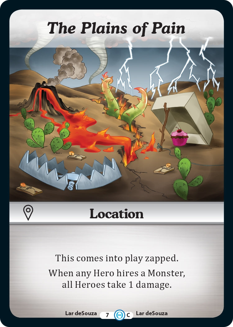 Image for The Plains of Pain (The Desolation of Blarg) (7) - Munchkin CCG