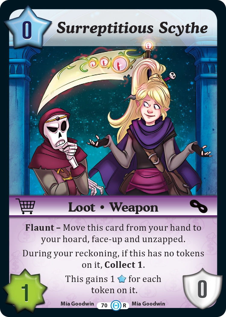 Image for Surreptitious Scythe (The Desolation of Blarg) (70) - Munchkin CCG