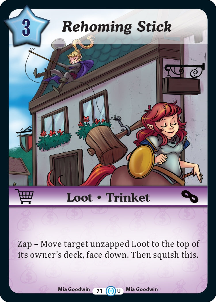 Image for Rehoming Stick (The Desolation of Blarg) (71) - Munchkin CCG