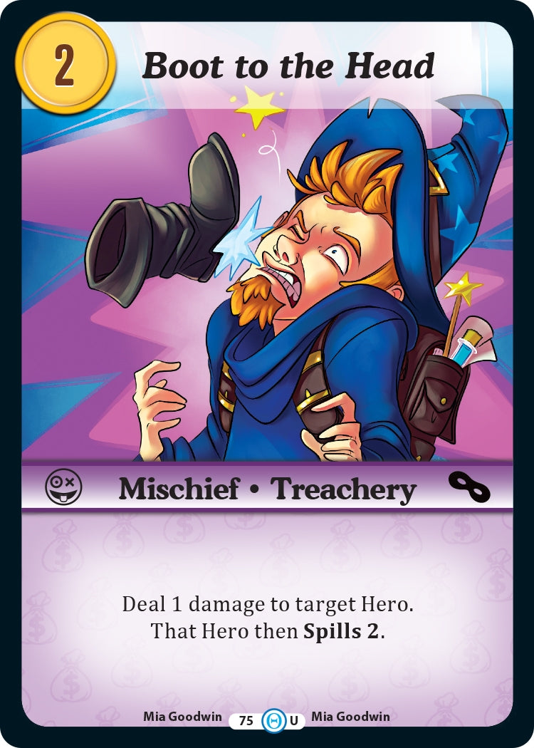 Image for Boot to the Head (The Desolation of Blarg) (75) - Munchkin CCG